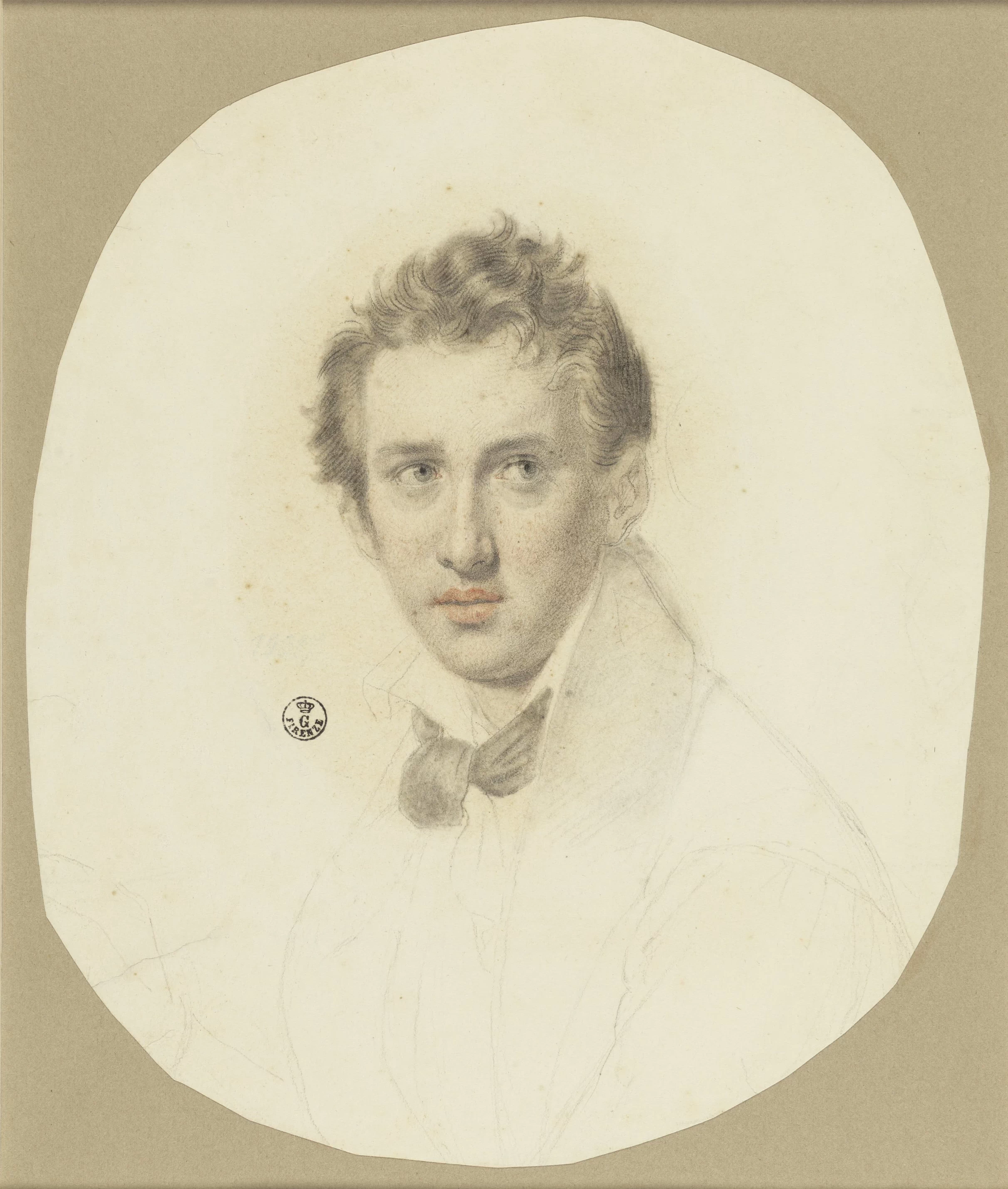 Ritratto giovanile di Gaetano Palazzi - Uffizi, Firenze
